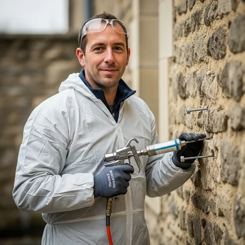 Yannick, technicien applicateur injection et cuvelage